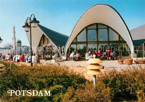 AK / Ansichtskarte Potsdam Cafe Seerose und Moschee Kat. Potsdam