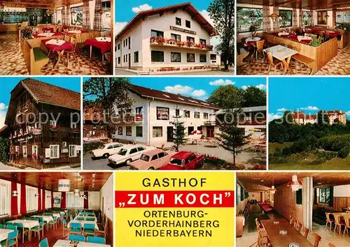 AK / Ansichtskarte Ortenburg Gasthof Pension Zum Koch Kat. Ortenburg