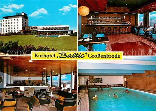 AK / Ansichtskarte Grossenbrode Ostseebad Kurhotel Baltic