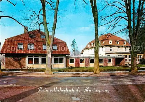AK / Ansichtskarte Bovenden Heimvolkshochschule Mariaspring Kat. Bovenden