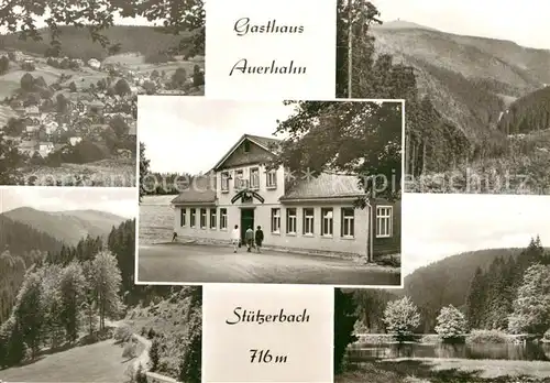 AK / Ansichtskarte Stuetzerbach Gasthaus Auerhahn Kat. Stuetzerbach