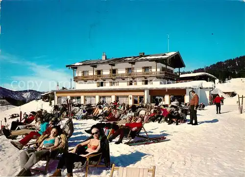 AK / Ansichtskarte Reit Winkl Berggasthof Winklmoosalm Haus Artmann Kat. Reit im Winkl