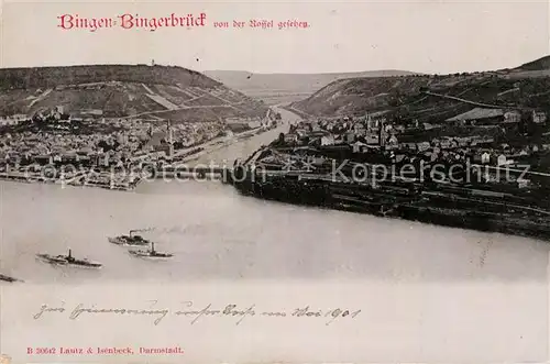 AK / Ansichtskarte Bingerbrueck Rhein Fliegeraufnahme Kat. Bingen am Rhein