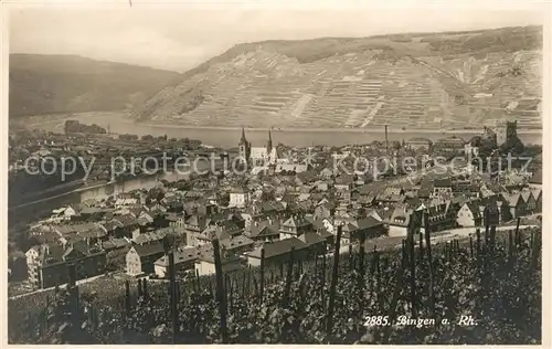 AK / Ansichtskarte Bingen Rhein Gesamtansicht  Kat. Bingen am Rhein