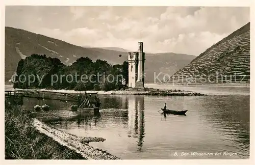 AK / Ansichtskarte Bingen Rhein Maeuseturm Kat. Bingen am Rhein