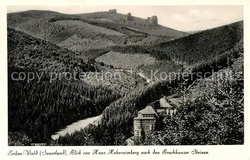 AK / Ansichtskarte Brilon Wald Blick von Haus Hoheneimberg Kat. Brilon