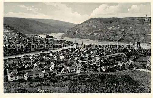 AK / Ansichtskarte Bingen Rhein Gesamtansicht  Kat. Bingen am Rhein