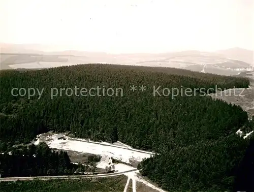 AK / Ansichtskarte Winterberg Hochsauerland Fliegeraufnahme Kahler Asten Kat. Winterberg