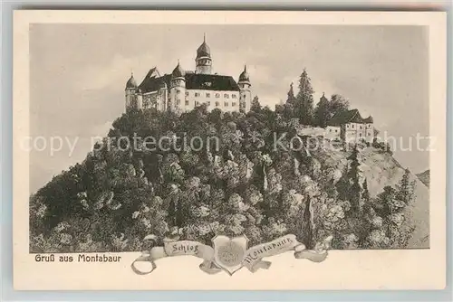 AK / Ansichtskarte Montabaur Westerwald Schloss Montabaur Kat. Montabaur
