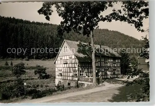 AK / Ansichtskarte Zueschen Sauerland Fachwerkhaus Waldheim Kat. Winterberg