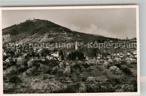 AK / Ansichtskarte Auerbach Bergstrasse Panorama mit Schloss Kat. Bensheim