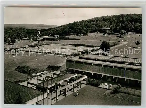 AK / Ansichtskarte Saarbruecken Schwarzenbergbad Fliegeraufnahme Kat. Saarbruecken