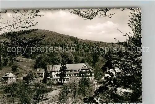 AK / Ansichtskarte Weinheim Bergstrasse Gaststaette Erholungsheim Waldschloss Kat. Weinheim