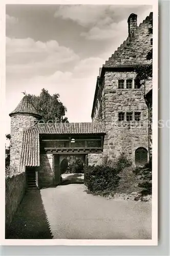 AK / Ansichtskarte Weinheim Bergstrasse Wachenburg Fuchsenturm Kat. Weinheim