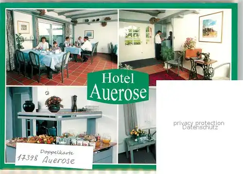 AK / Ansichtskarte Auerose Hotel  Kat. Neu Kosenow