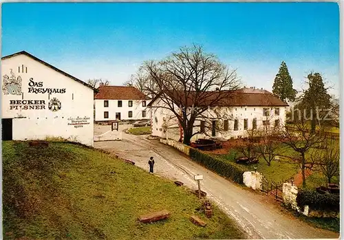 AK / Ansichtskarte Blieskastel Das Freyhaus Breitfurt Gastraum Reiter Stallung Zimmer Kat. Blieskastel