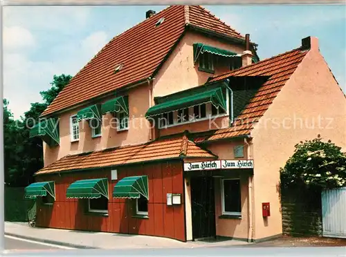 AK / Ansichtskarte Bad Sassendorf Gasthof Pension Zum Hirsch Kat. Bad Sassendorf