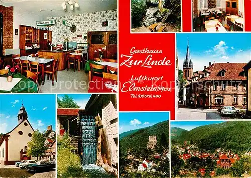 AK / Ansichtskarte Elmstein Gasthaus Zur Linde  Kat. Elmstein