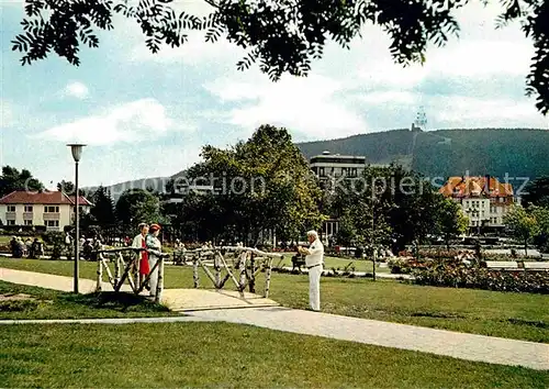 AK / Ansichtskarte Hahnenklee Bockswiese Harz Kurpark Kat. Goslar