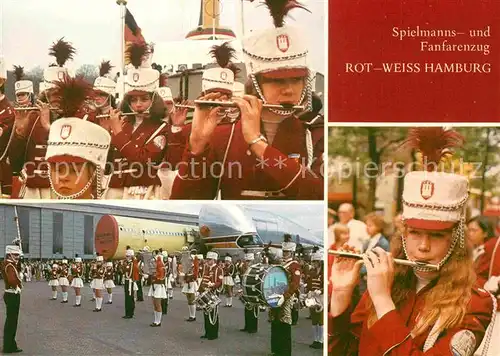 AK / Ansichtskarte Hamburg Spielmanns Fanfarenzug Rot Weiss Hamburg EV Kat. Hamburg