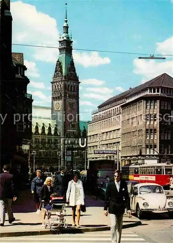 AK / Ansichtskarte Hamburg Moenckbergstrasse Rathaus Kat. Hamburg