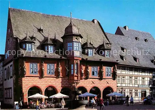 AK / Ansichtskarte Goslar Hotel Kaiserworth Marktplatz  Kat. Goslar