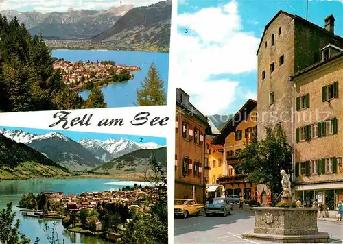 AK / Ansichtskarte Zell See Steinernes Meer Hohe Tauern Stadtplatz Kat. Zell am See