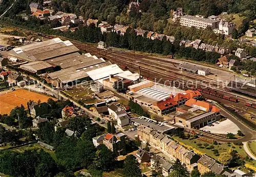 AK / Ansichtskarte Spa Liege Fliegeraufnahme Embouteillage Bottelarij Kat. 