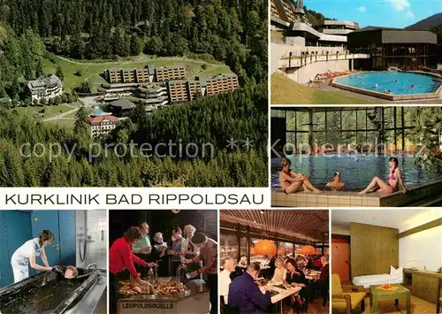 AK / Ansichtskarte Bad Rippoldsau Schwarzwald Fliegeraufnahme Kurklinik Sanatorium Villa Sommerberg  Kat. Bad Rippoldsau Schapbach