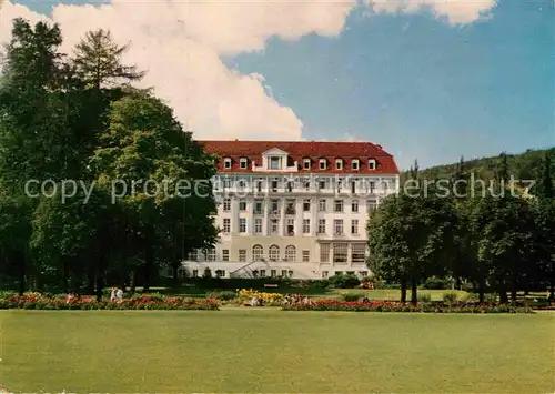 AK / Ansichtskarte Bad Eilsen Sanatorium Eilsen Kurgarten mit Fuerstenhof Kat. Bad Eilsen