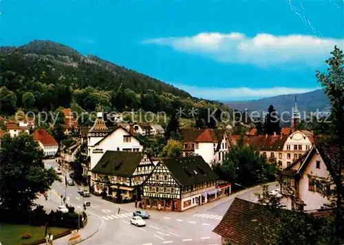 AK / Ansichtskarte Bad Herrenalb Teilansicht Kurort im Schwarzwald Kat. Bad Herrenalb