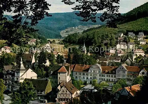 AK / Ansichtskarte Bad Herrenalb Panorama Kurort im Schwarzwald Kat. Bad Herrenalb