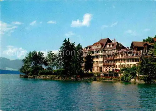 AK / Ansichtskarte Gunten Thunersee Hotel du Lac