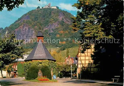 AK / Ansichtskarte Rhoendorf Alte Kapelle mit Drachenfels Kat. Bad Honnef