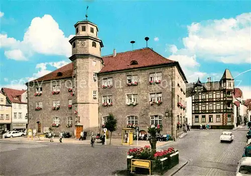 AK / Ansichtskarte Witzenhausen Rathaus Bluetenstadt im Werratal Kat. Witzenhausen