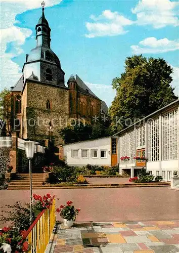 AK / Ansichtskarte Amoeneburg Gasthaus Greib Kirche Kat. Amoeneburg