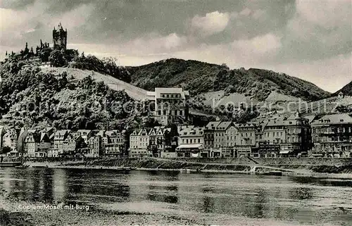 AK / Ansichtskarte Cochem Mosel mit Burg Kat. Cochem