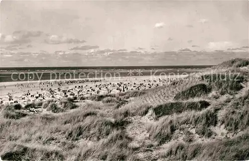 AK / Ansichtskarte Langeoog Nordseebad Strand Duenen Kat. Langeoog