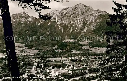 AK / Ansichtskarte Bad Reichenhall Zwiesel und Hochstaufen Kat. Bad Reichenhall