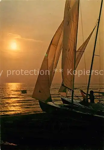 AK / Ansichtskarte Segelboote  Kat. Schiffe