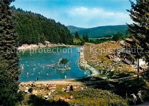 AK / Ansichtskarte Gudenhagen Freibad Waldsee Kat. Brilon