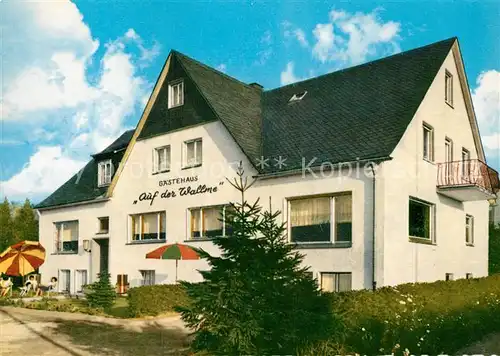 AK / Ansichtskarte Winterberg Hochsauerland Gaestehaus auf der Wallme Kat. Winterberg