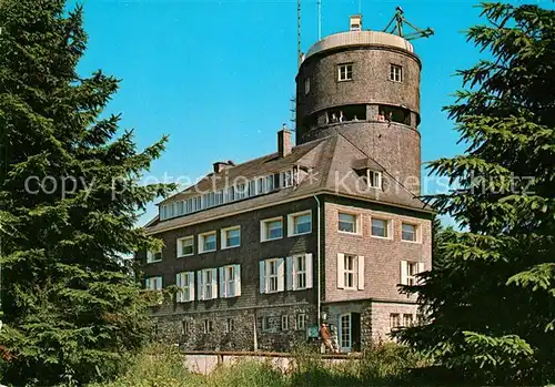 AK / Ansichtskarte Winterberg Hochsauerland Aussichtsturm Kahler Asten Kat. Winterberg