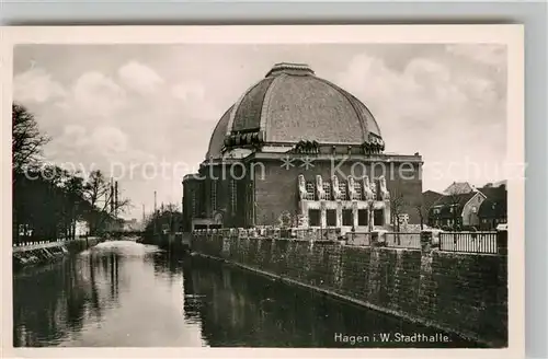 AK / Ansichtskarte Hagen Westfalen Stadthalle Kat. Hagen