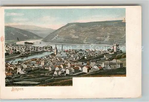 AK / Ansichtskarte Bingen Rhein Panorama  Kat. Bingen am Rhein