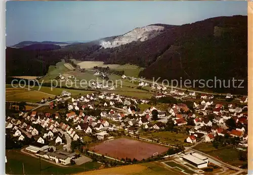 AK / Ansichtskarte Hoppecke Fliegeraufnahme Kat. Brilon