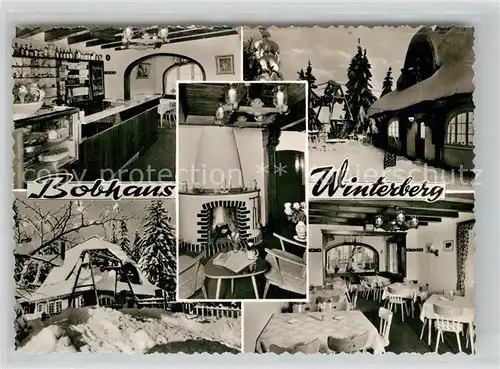 AK / Ansichtskarte Winterberg Hochsauerland Restaurant Bobhaus  Kat. Winterberg