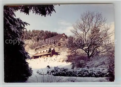 AK / Ansichtskarte Zueschen Sauerland  Kat. Winterberg