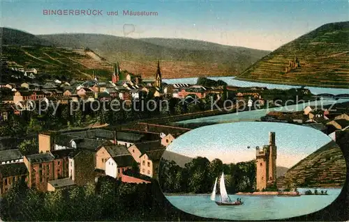 AK / Ansichtskarte Bingerbrueck Rhein Maeuseturm Kat. Bingen am Rhein
