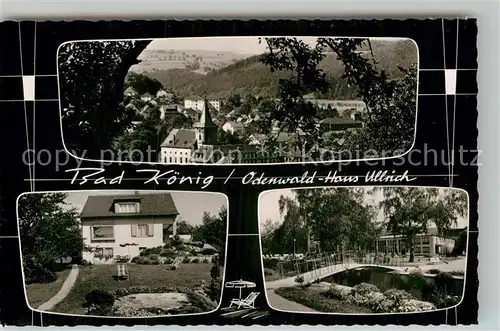 AK / Ansichtskarte Bad Koenig Odenwald Haus Ullrich Panorama Kat. Bad Koenig